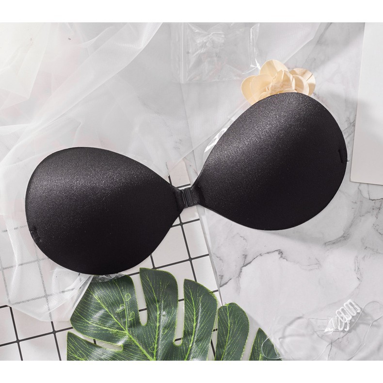 Áo dán ngực cài trước đệm bàn tay dày siêu nâng ngực A48