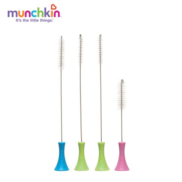 BỘ 4 CHỔI CỌ ỐNG HÚT MUNCHKIN MK15222