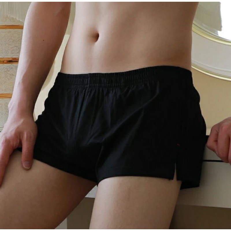 Quần Đùi Thấp Unisex | Võ Sĩ Quyền Anh Sexy | Họa Tiết Trơn