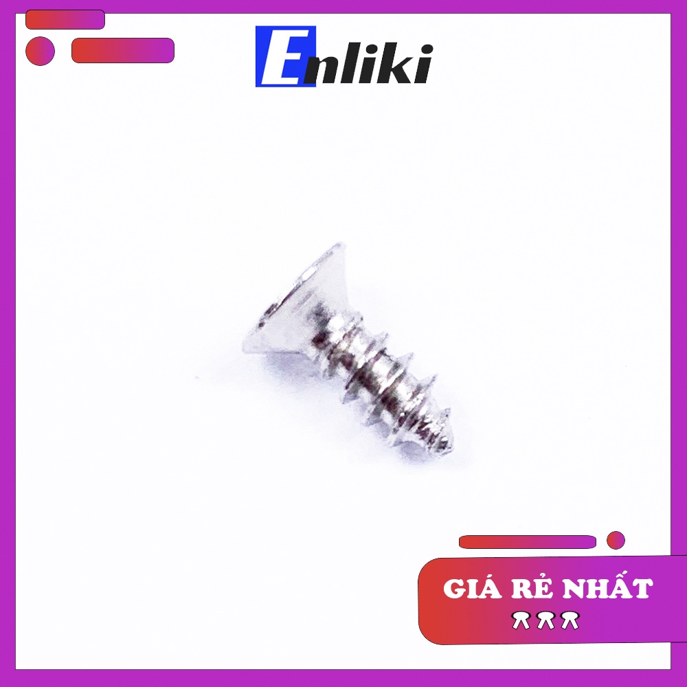 Vít M3 Mũ Phẳng 8mm (Gói 100 chiếc)
