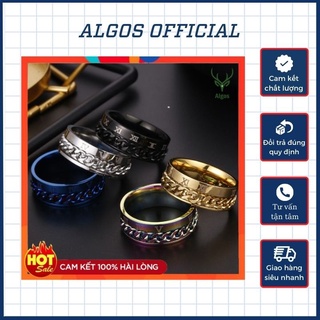 [Nhẫn nam/Xích La Mã] 🔷 Sản phẩm mới 🔷 ƯU ĐÃI TOÀN SHOP 🔷 Titan siêu bền, siêu rẻ phù hợp mọi phong cách