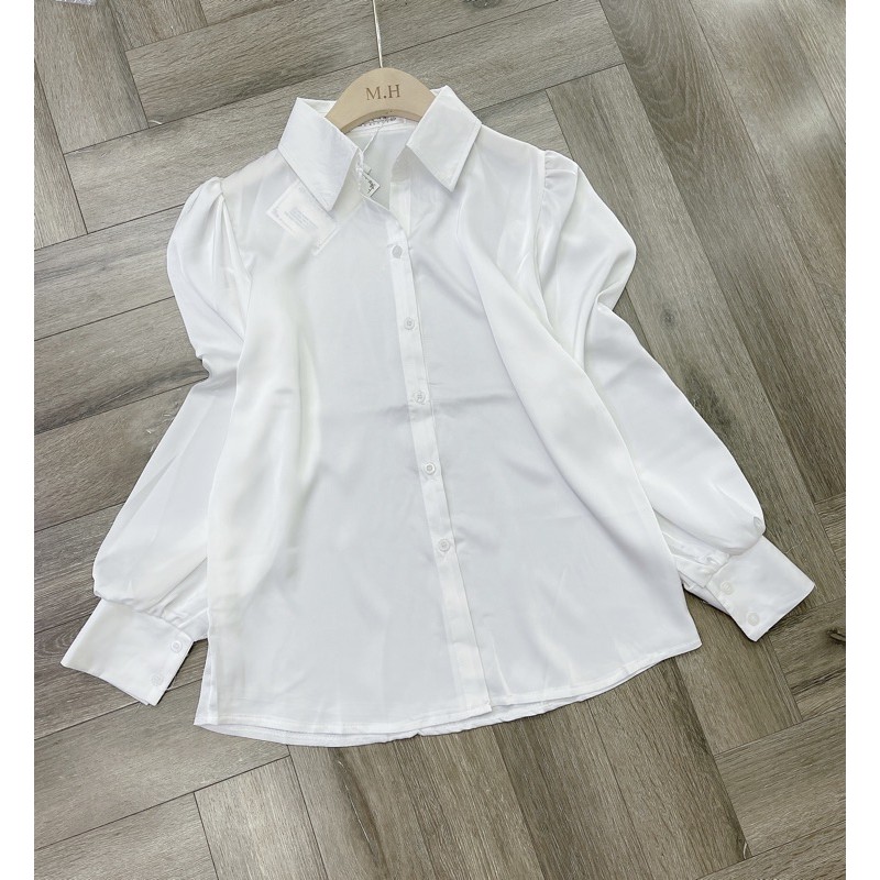 BÁN SỈ ÁO SƠ MI LỤA TRẮNG CHO NỮ | BigBuy360 - bigbuy360.vn