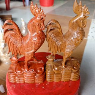 Tượng con giáp gà tài lộc