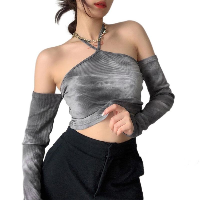 ÁO CROPTOP LOANG MÀU KHOÉT VAI 🐘 Tie Dye Boutique 🌼