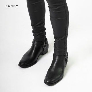 Giày Boot FANGY - The Harness Boots In Black