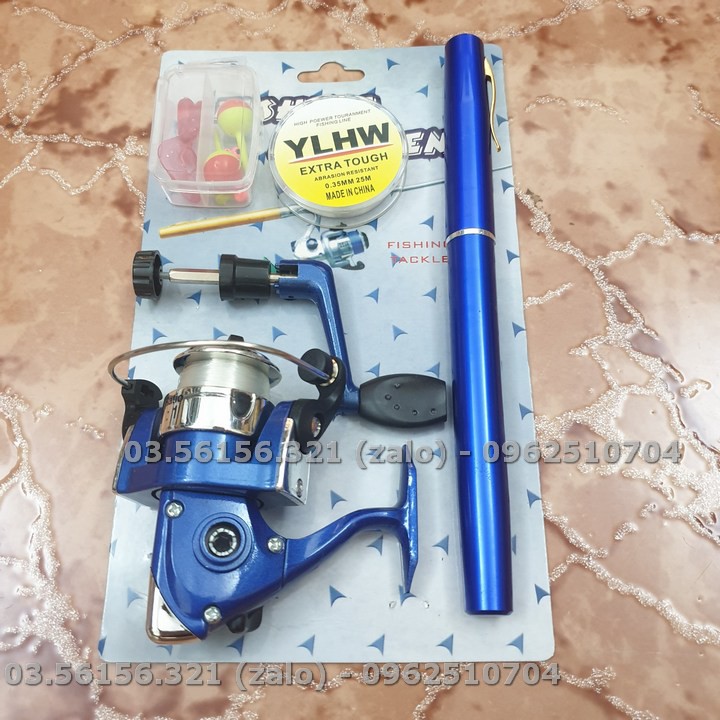 Bộ Cần Câu Bút 1m6 Full Box Hàng Chuẩn ️🎣 - Về Hàng