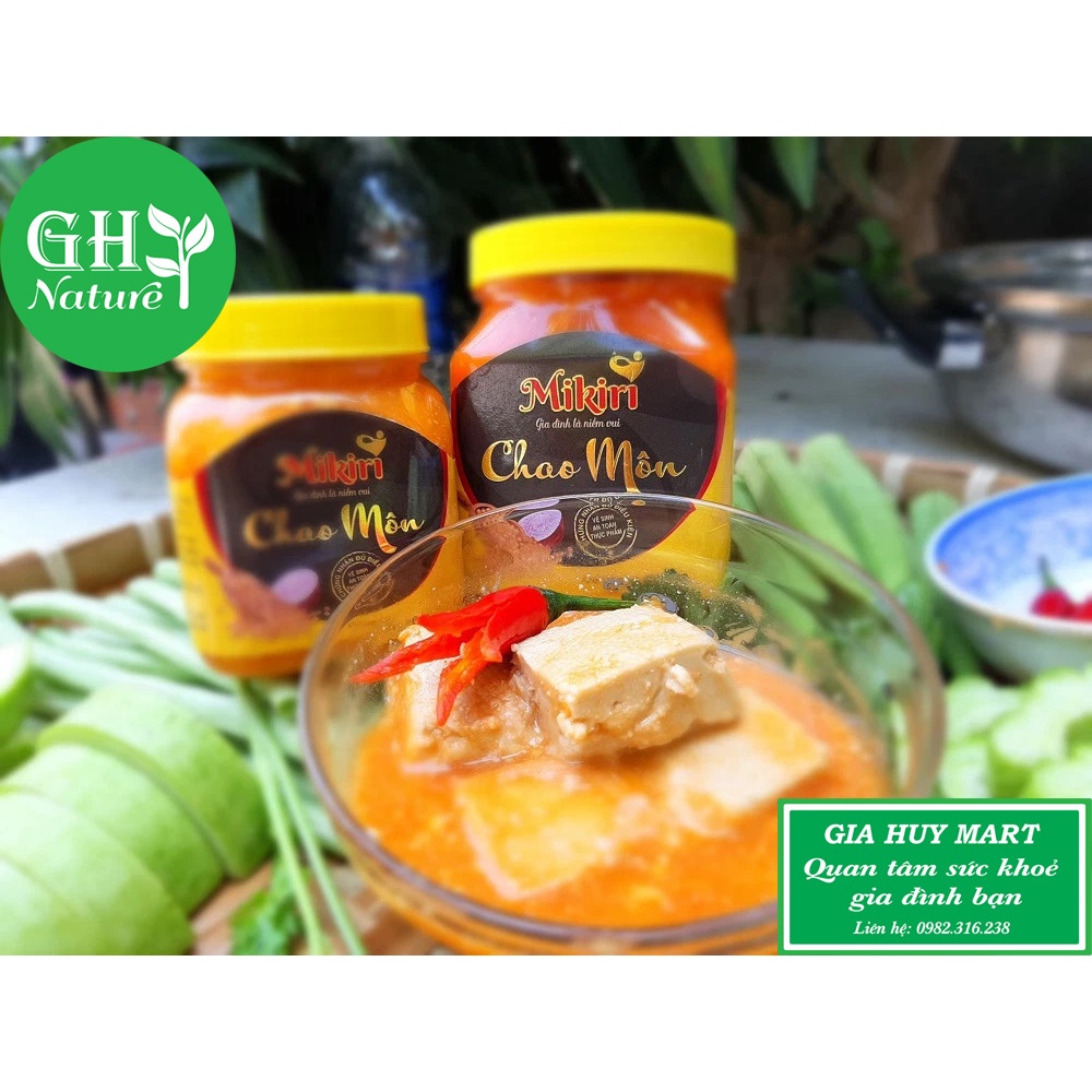 CHAO MÔN CAO CẤP PHA SẴN VỊ BÉO MIKIRIN 180GR