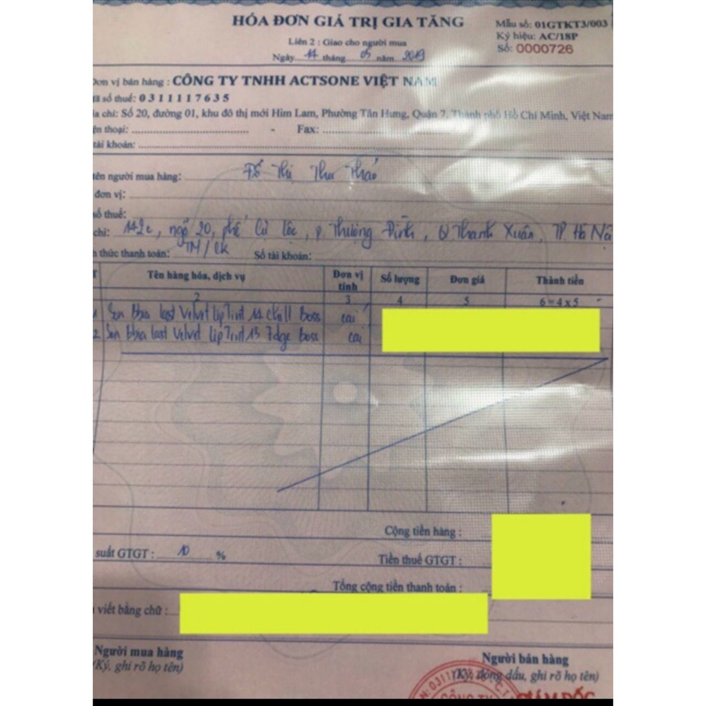 [Hàng có sẵn] SON KEM LÌ BBIA LAST VELVET LIP TINT MỀM MỊN | Thế Giới Skin Care