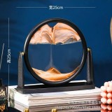 Tranh cát lún chuyển động 3D tranh cát lún thủy tinh trang trí bàn làm việc phòng khách gia đình