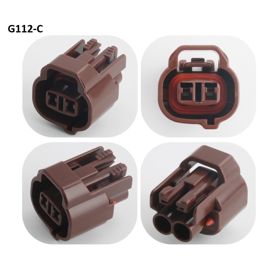 G112-Giắc cắm cảm biến nhiệt độ nước ô tô 2 lỗ