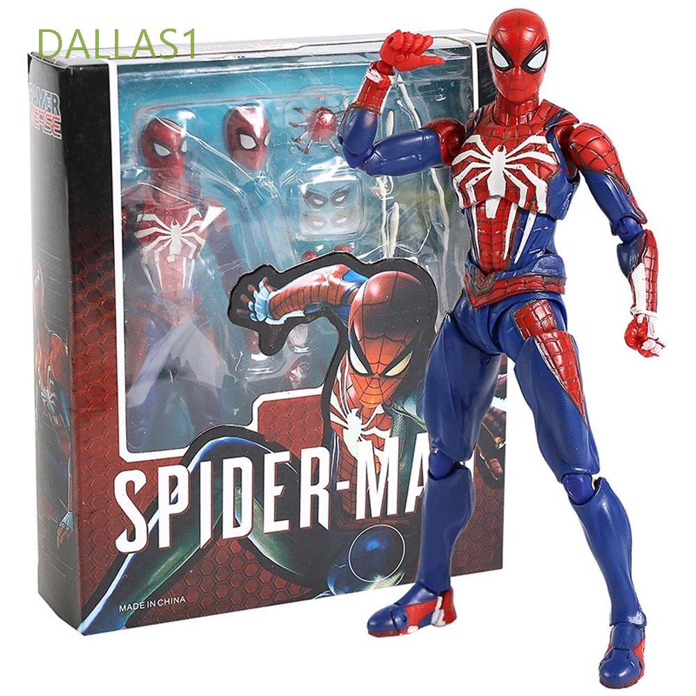 Mô hình đồ chơi nhân vật Spider Man Marvel bằng PVC dành cho trẻ em