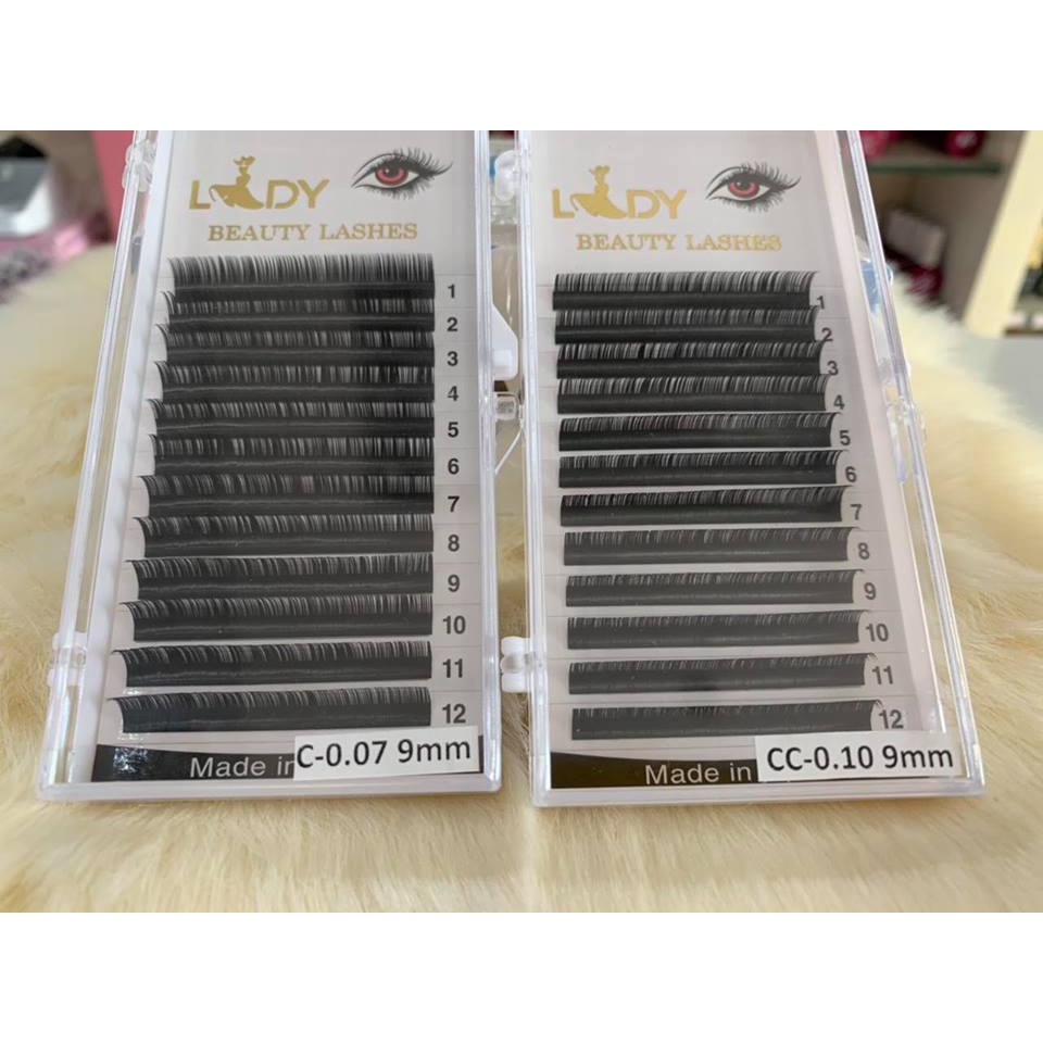 Mi Khay Mix Nối Lady Đủ Tất Cả Các Độ Dày 0.07, 0.10, 0.12 Đủ Độ Cong C,CC,D, LD và U. Đủ Độ Dài 8-13mm