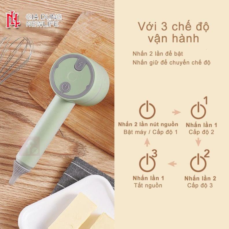 [HÀNG CHẤT] Máy xay sinh tố mini cầm tay sạc pin siêu bền hàng nhập khẩu bảo hành 1 tháng