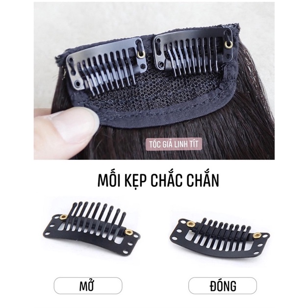 Độn phồng tóc thật dệt tay  Tóc giả từ tóc thật