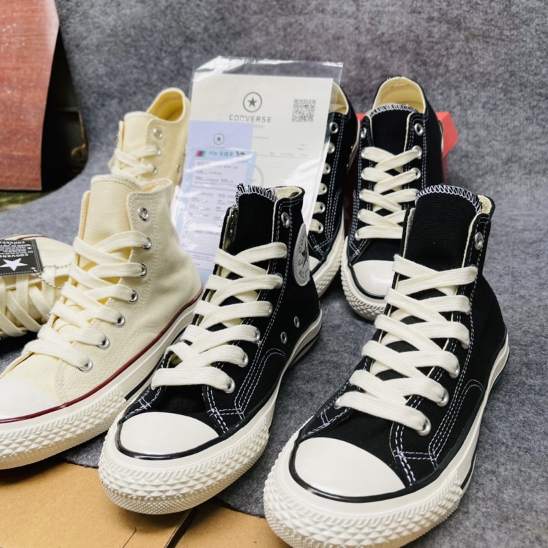 Giày Converse 1970s đen trắng Tặng kèm boxbill,tất,lọ tẩy