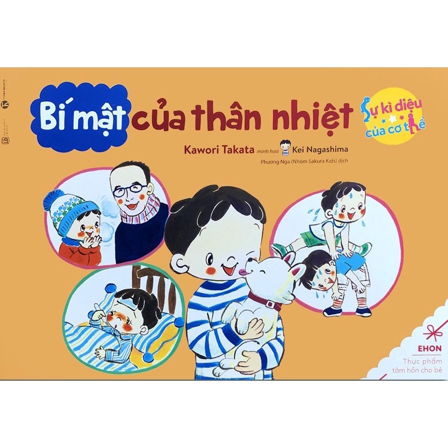 Sách - Ehon – Sự kỳ diệu của cơ thể (bộ 6 quyển)