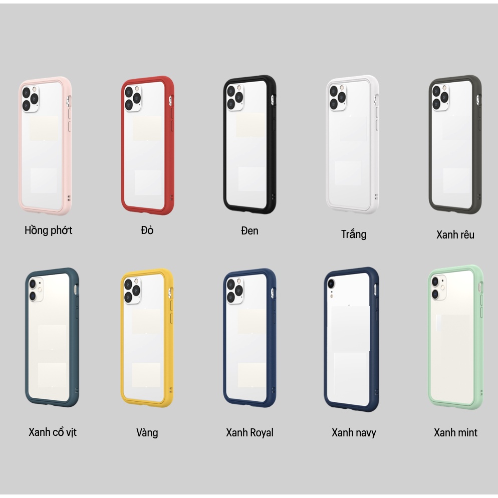 Ốp viền RhinoShield cho iPhone 11, iPhone 11 Pro , iPhone 11 Pro Max