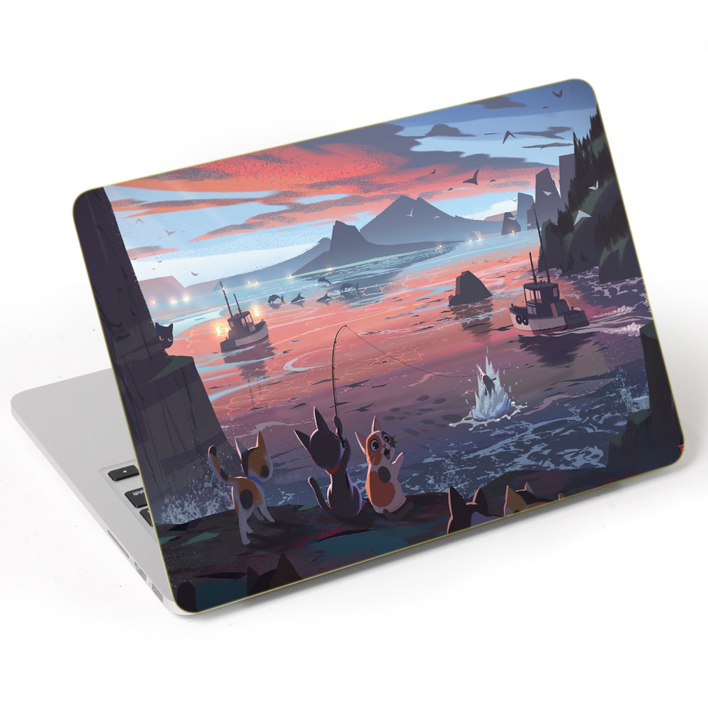Decal Skin Dán Trang Trí Laptop Nghệ Thuật LTNT - 1141