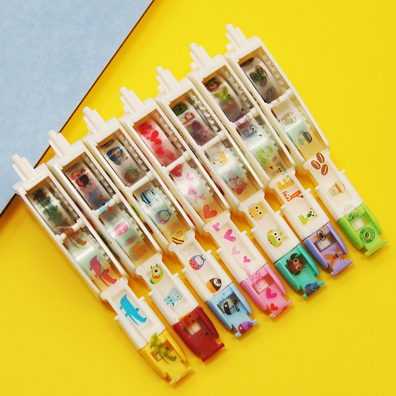 Bút Xóa Dạng Nhấn 6mm * 4m Dễ Thương Cho Học Sinh