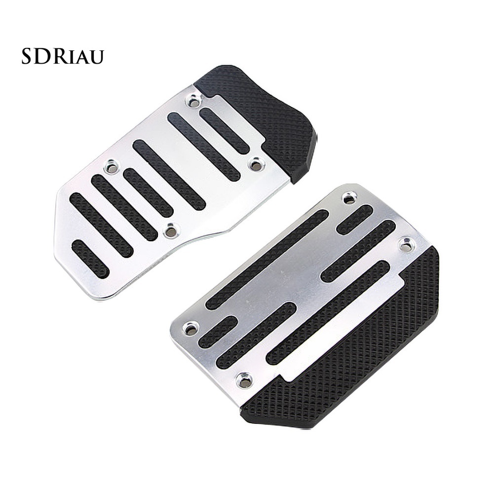 Set 2/ 3 bàn đạp kim loại tự động sành điệu dành cho xe hơi