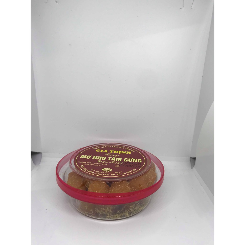 Ô mai mơ nho tẩm gừng 500gr Gia Thịnh Hà Nội