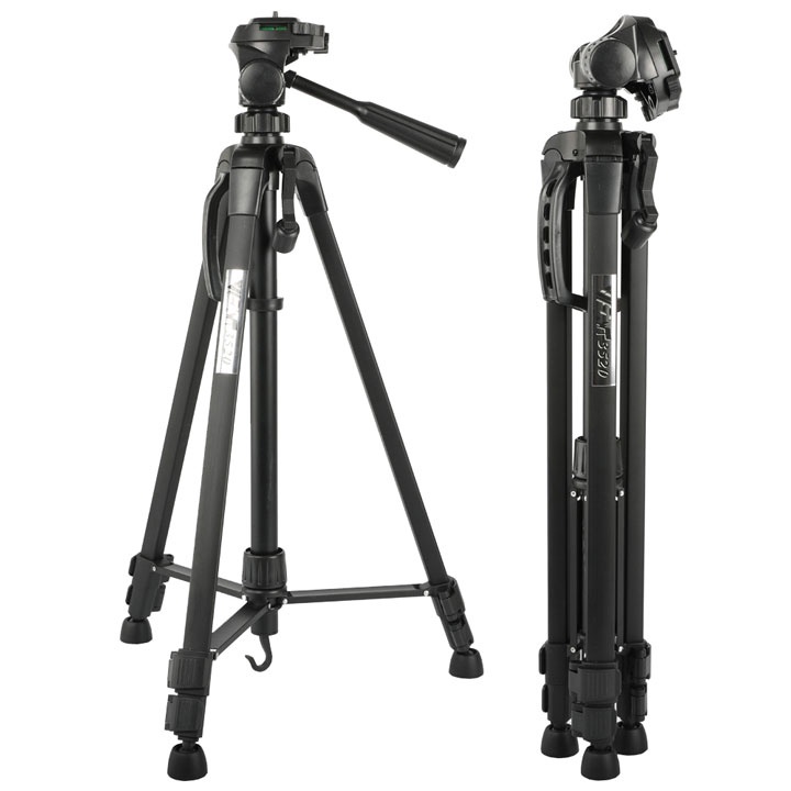 Chân đế máy ảnh, điện thoại, tripod WEIFENG WT-3520, tặng kèm đầu kẹp điện thoại, remote và túi đựng