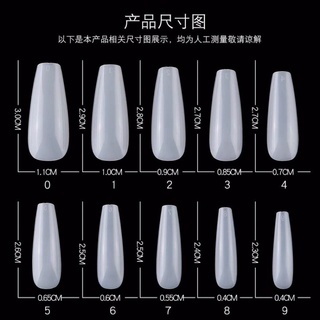 Móng úp phom thang hộp 500 móng úp móng tay