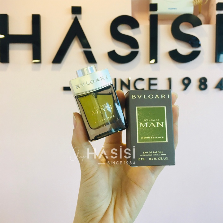 Nước Hoa Mini BVLGARI - Man Wood Essence EDP 15ml