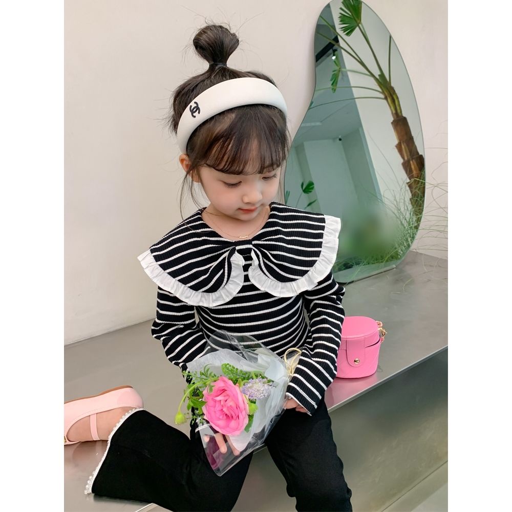 [Babycat] Hàng Có Sẵn Áo Sweatshirt Tay Dài Phong Cách Nhật Bản Hàn Quốc Nhật Bản Mới 2022 Phong Cách Phương Tây Cho Bé Gái
