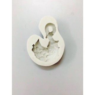 Khuôn silicon hình con chim hồng hạc