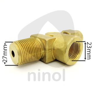 Van Đầu Chai Khí Nén QF2D – Phụ Kiện Hệ Thống Khí Nén