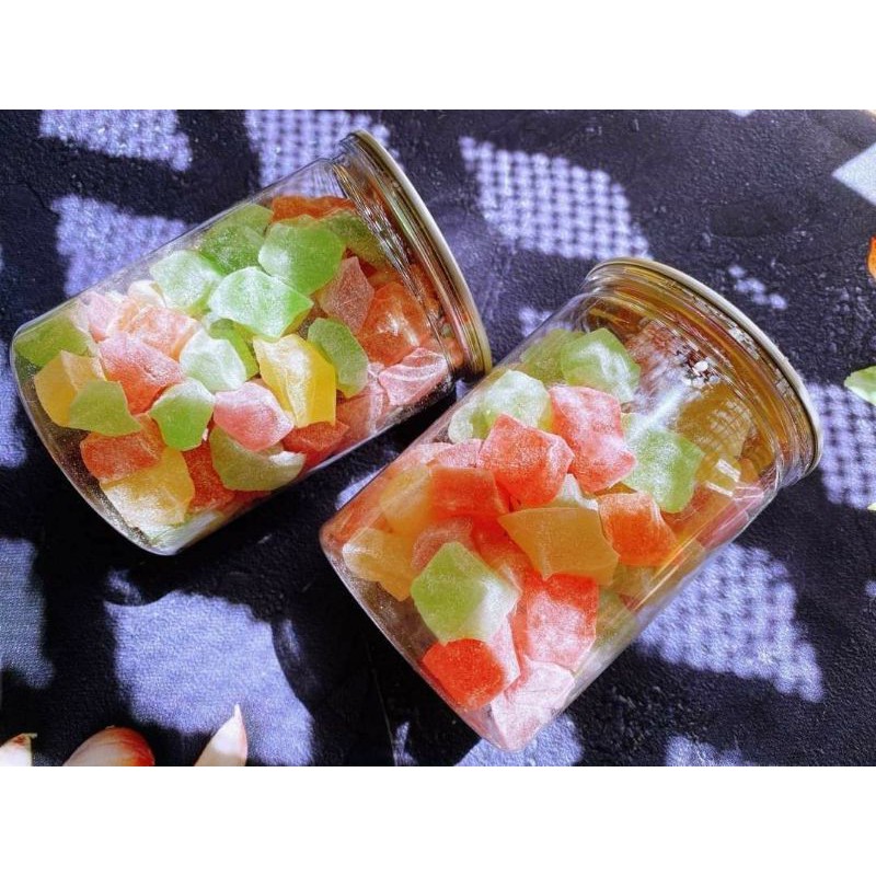 1 lon 300gr kẹo dẻo đà lạt