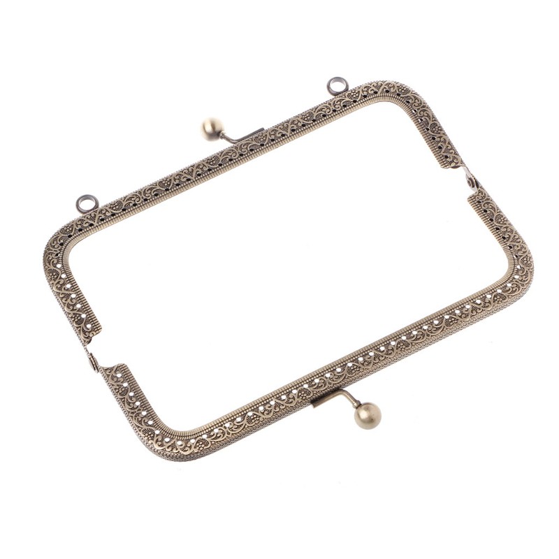 1 Khung Tay Cầm Kim Loại Tự Gắn Túi Xách 18cm