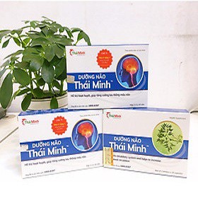 DƯỠNG NÃO THÁI MINH - Hỗ trợ hoạt huyết, giúp tăng cường lưu thông máu não (Hộp 20 viên)