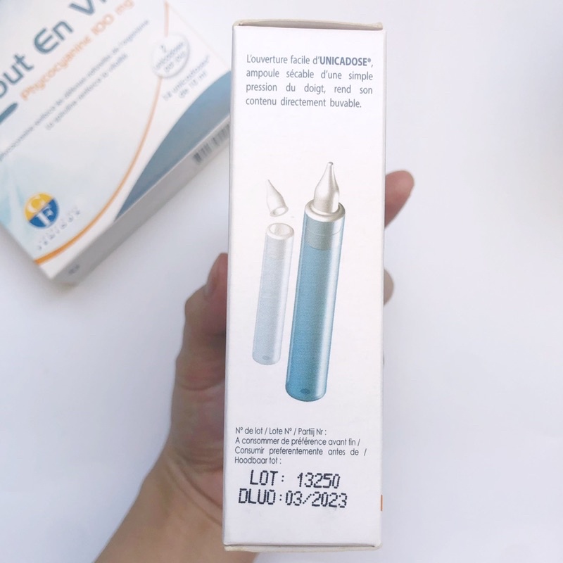 Tảo biển Pháp dạng nước TOUT EN VIE hộp 14 ống