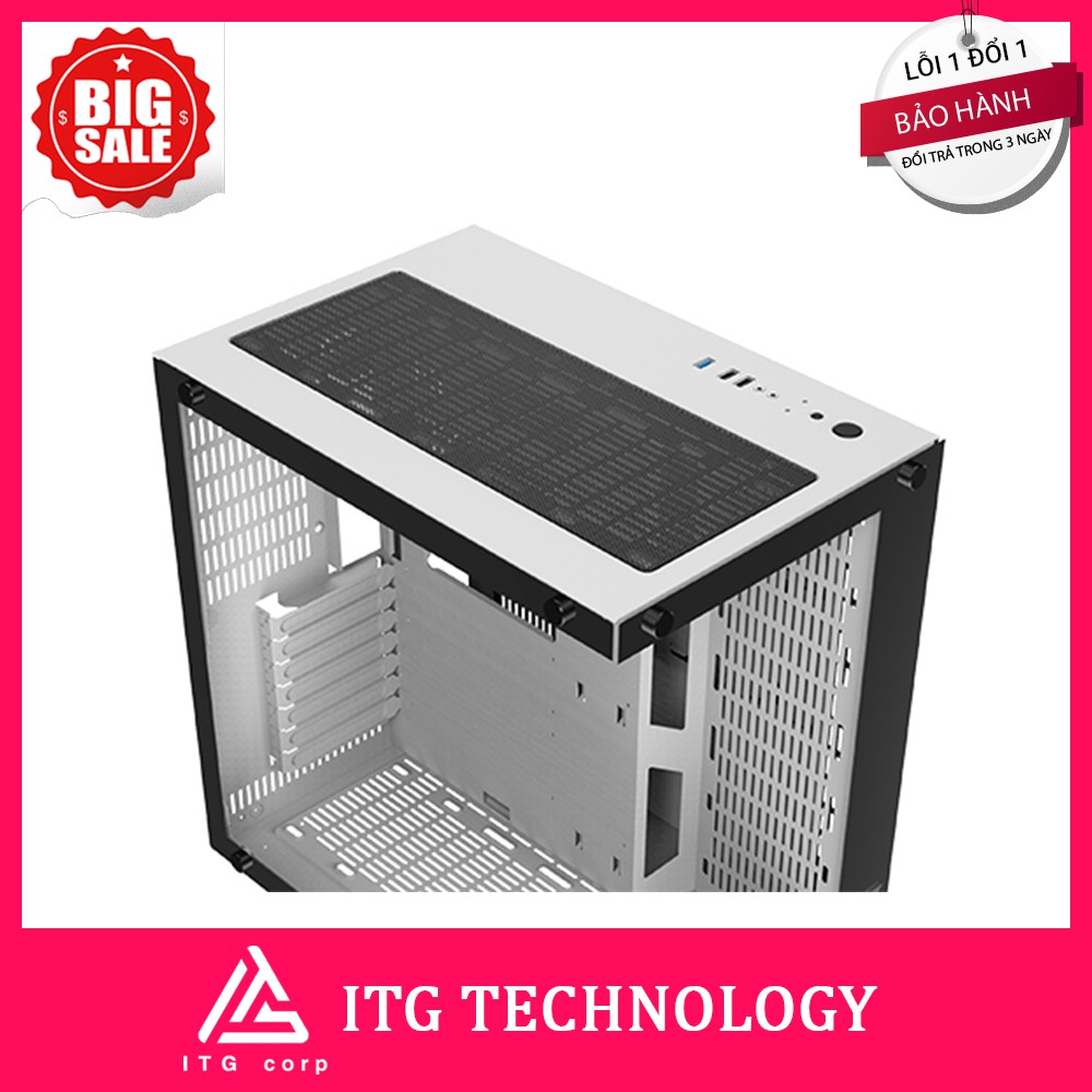 Vỏ case xigmatek AQUARIUS PLUS (Trắng) | BigBuy360 - bigbuy360.vn