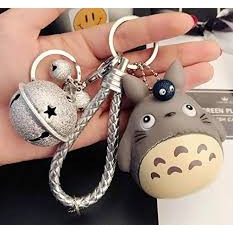 Móc khoá totoro kèm chuông MKC1 móc khoá cute móc khoá dễ thương