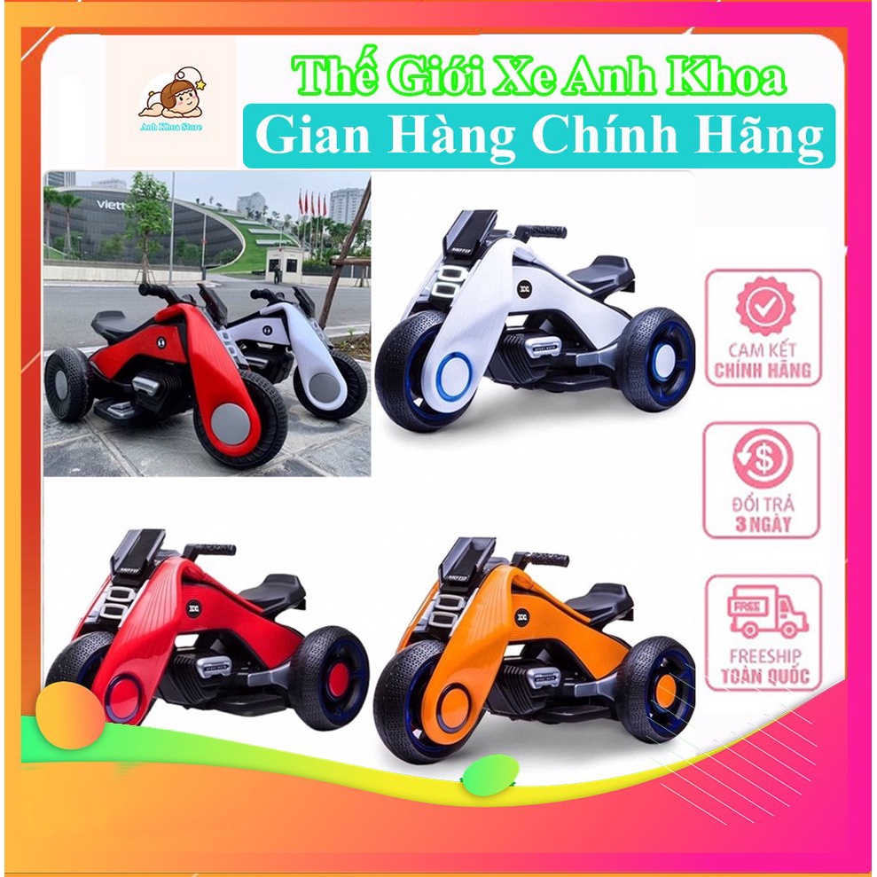 Xe máy điện trẻ em NEXTIOO, xe MOTO điện cho bé hàng chính hãng