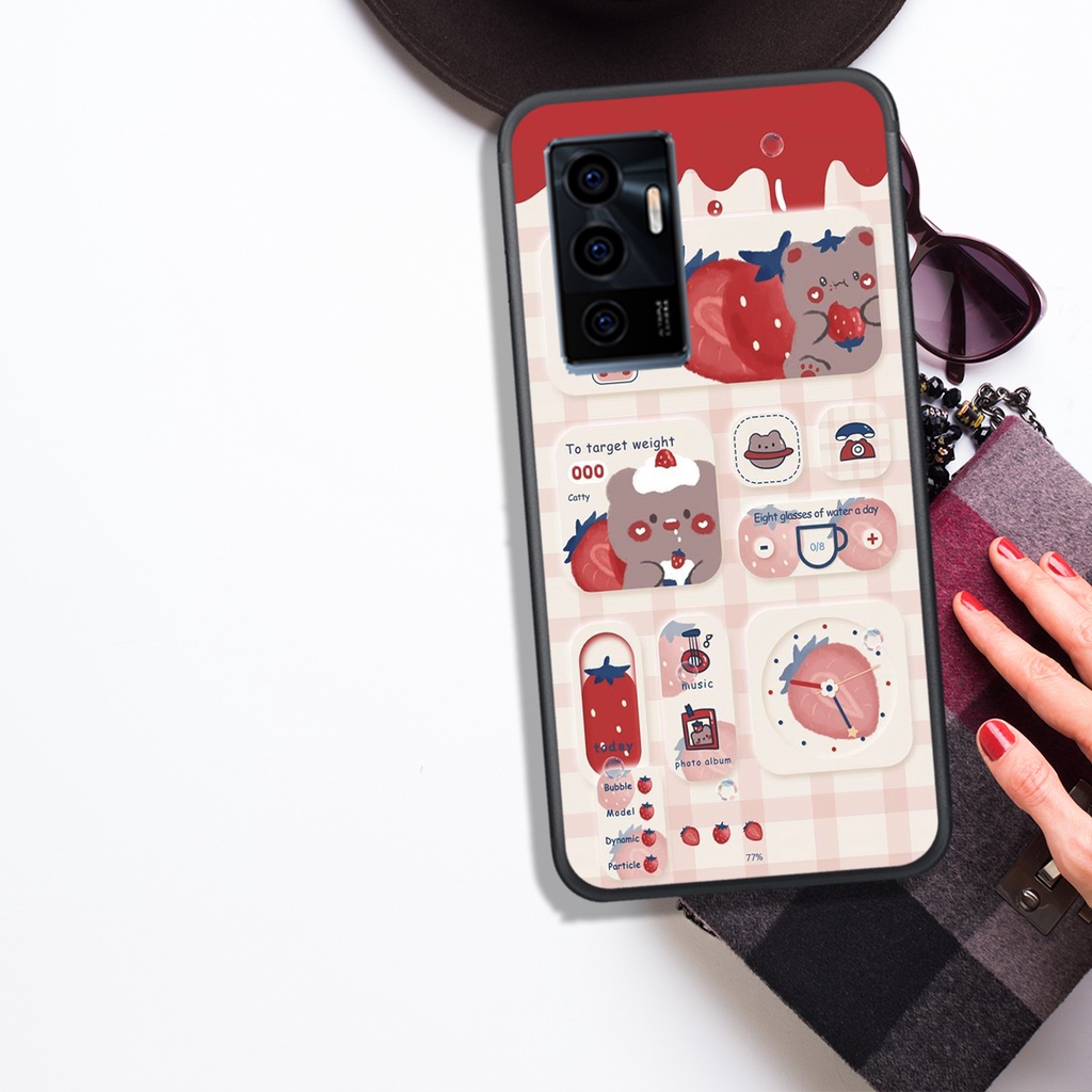 ỐP LƯNG VIVO Y21 - Y21S - Y33S - Y15S , IN HÌNH GẤU NÂU CHOCOLATE ĐÁNG YÊU.