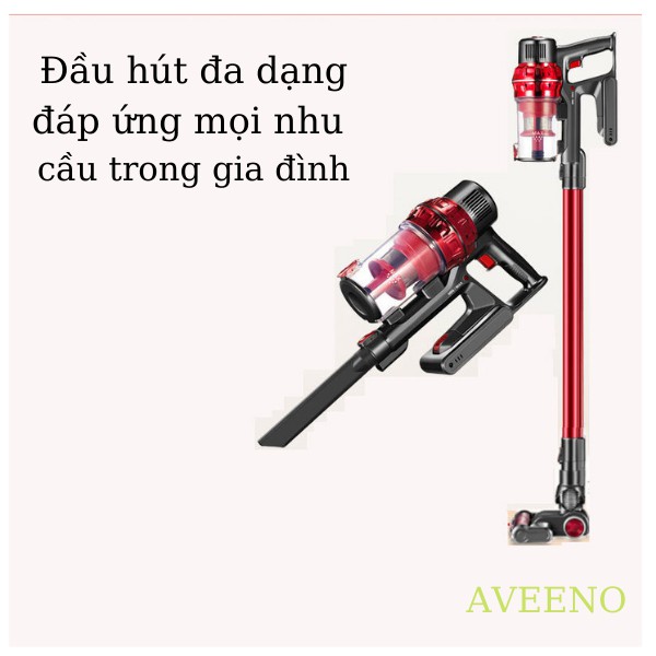 [Chính Hãng] Máy hút bụi cầm tay không dây gia đình AVEENO đa năng mini giường đệm nệm xe hơi ô tô cao cấp | BigBuy360 - bigbuy360.vn