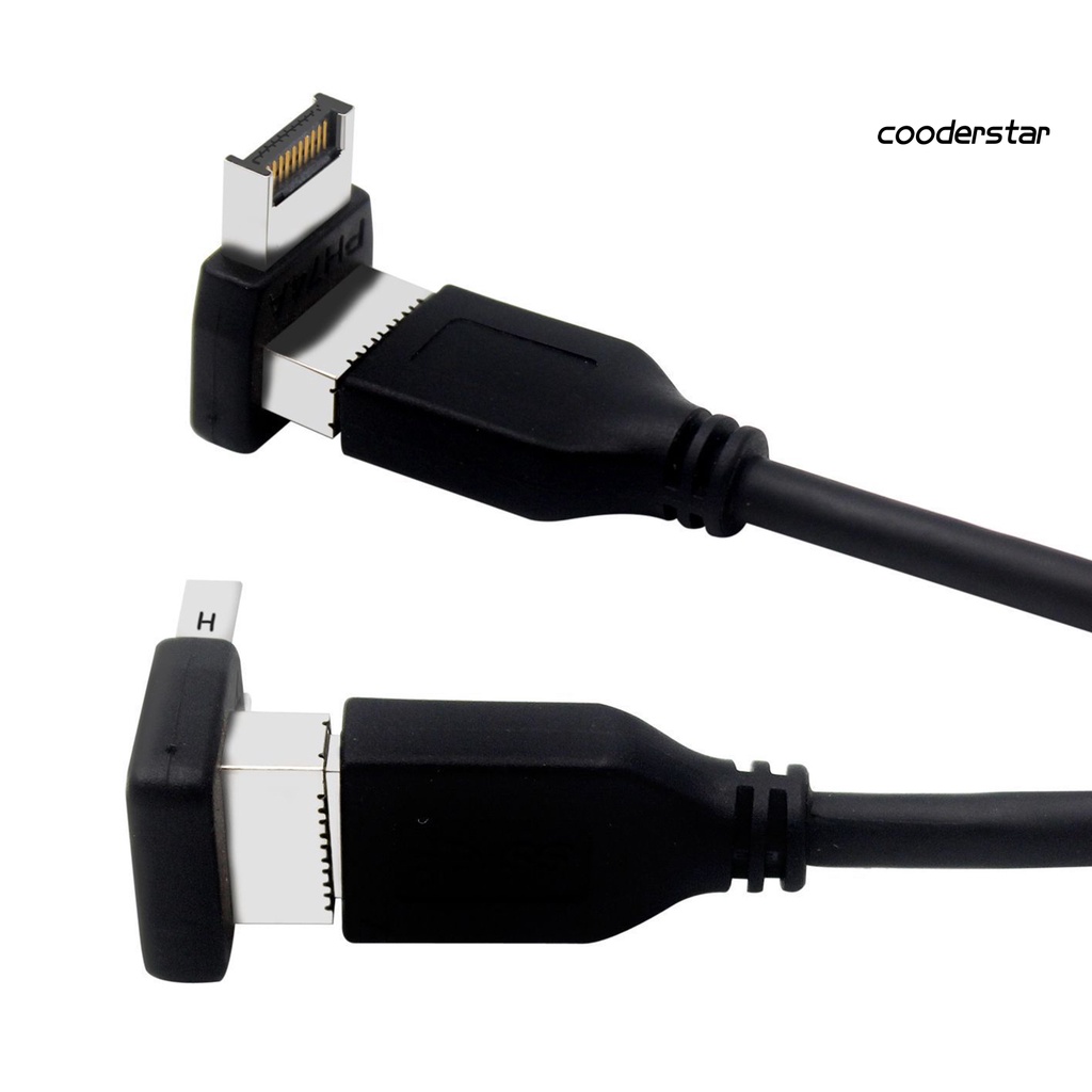 Đầu Nối Bo Mạch Chủ Tốc Độ Cao USB3.1 Type-C - E 90 Độ Cho Máy Tính