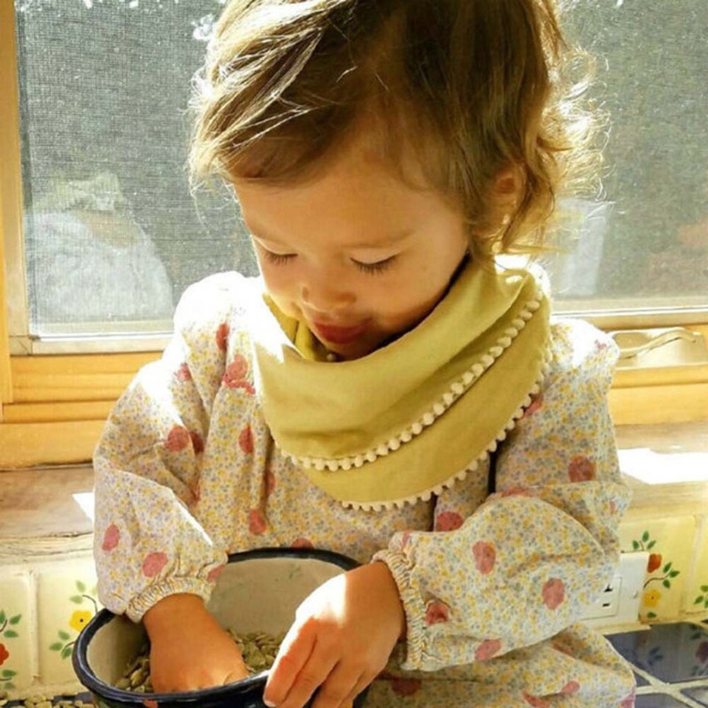 Yếm Cotton Muslin Đeo Đầu Giảm Đau Thoải Mái Không Độc Hại Dùng Làm Đạo Cụ Chụp Ảnh Cho Ba Mẹ Và Bé