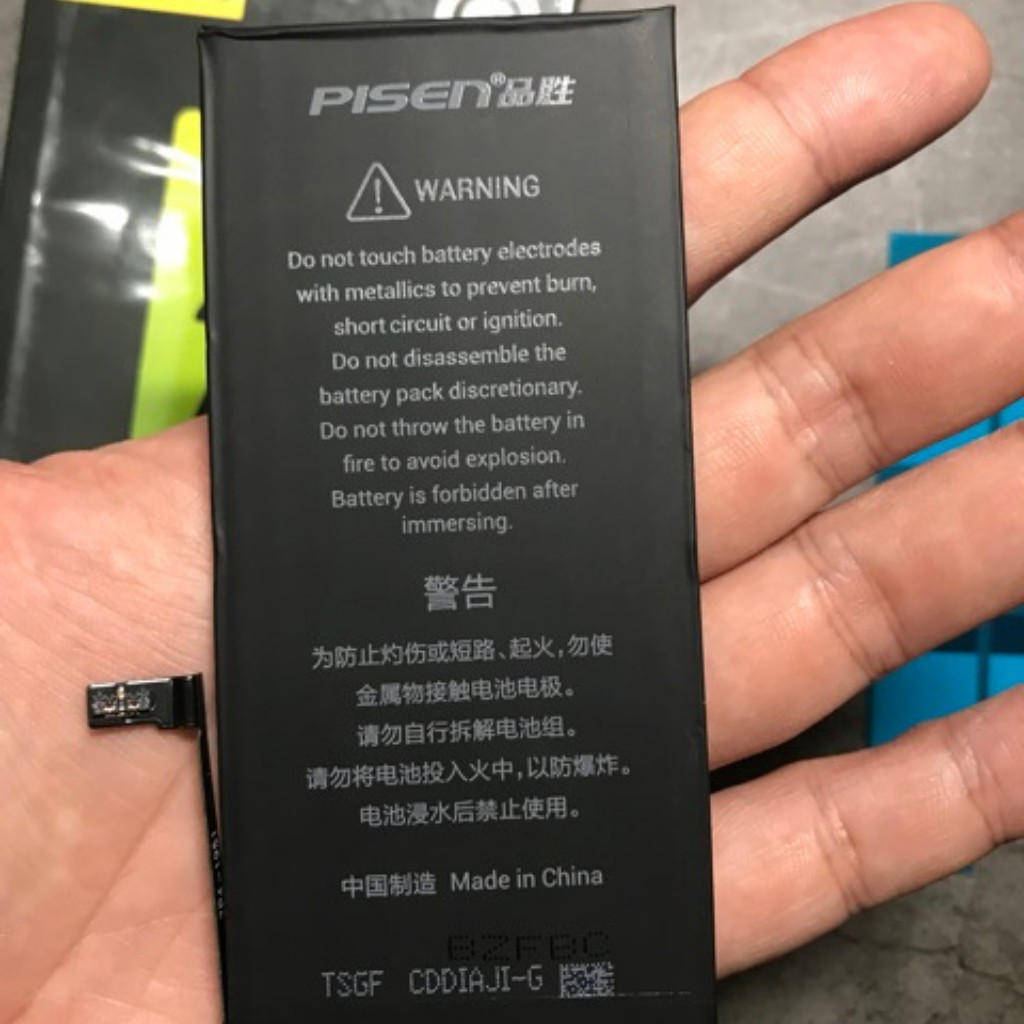 Pin iphone pisen dung lượng siêu cao đời 6 6s 6 Plus 6S Plus 7 7 Plus 8 8 Plus X - halustore