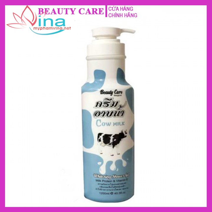 Sữa tắm trắng da Beauty Care 1200ml - MÀU XANH