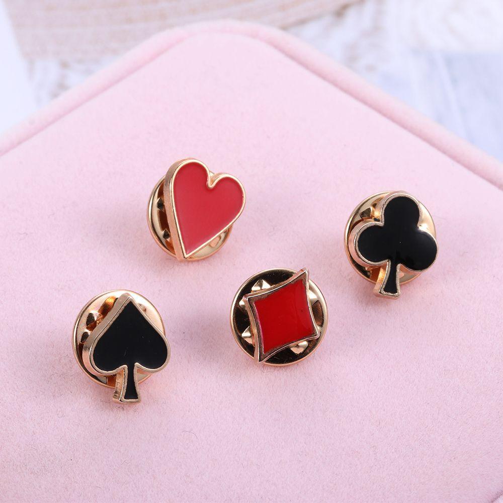 EUTUS Set 4 Ghim Cài Áo Hợp Kim Hình Boutonniere Ngộ Nghĩnh