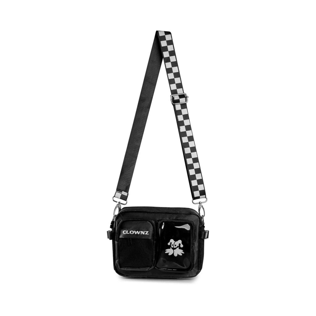 Túi đeo chéo Clownz v4 nam nữ unisex, cặp đeo vai vải canvas đi học, đi chơi, du lịch sành điệu vải đẹp
