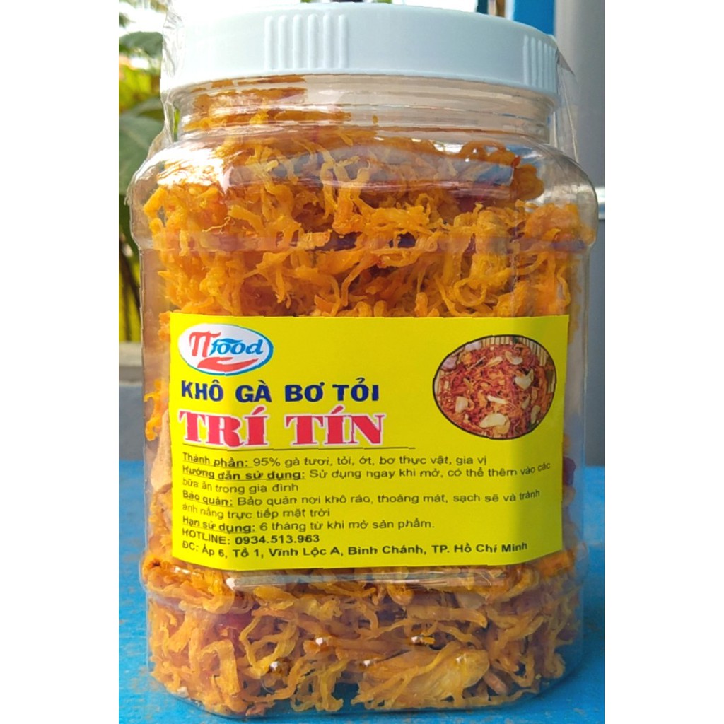 500g khô gà bơ tỏi