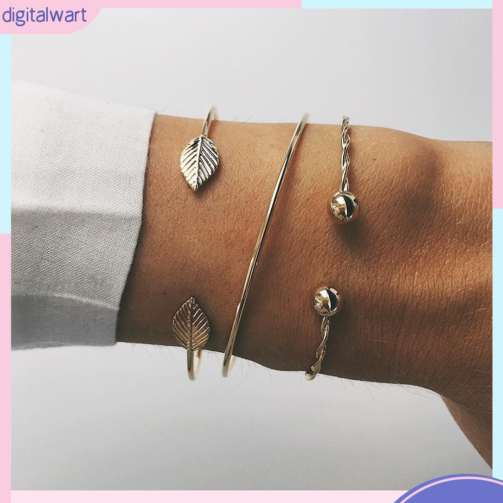 Bộ 2 / 3 Vòng Tay Thiết Kế Đơn Giản Thời Trang