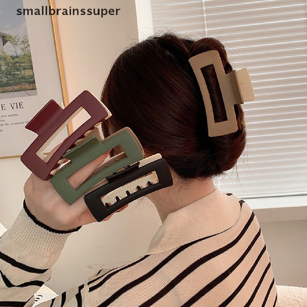 Kẹp Tóc Hình Vuông Nhỏ Hai Tông Màu SBS