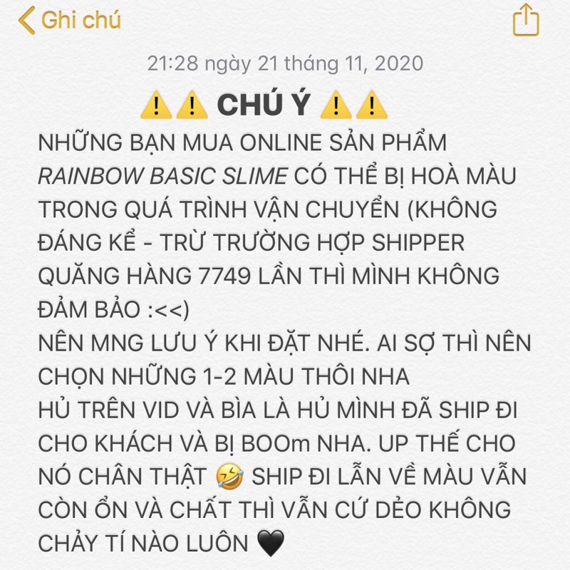 SLIME CẦU VỒNG / RAINBOWL SLIME 220ML